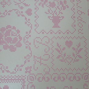 Pip Collection - Cross Stitch wallpaper