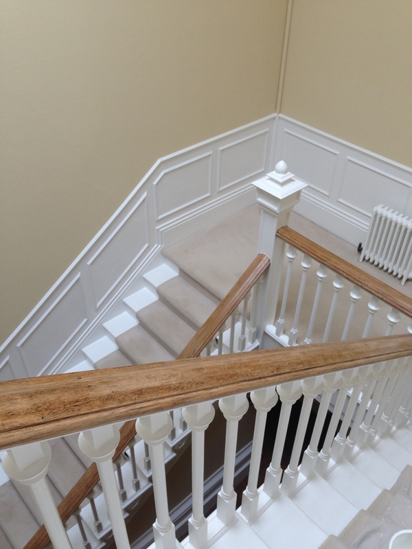 Completed staircase