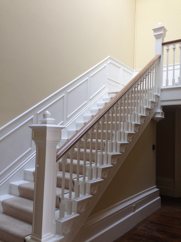 Completed staircase