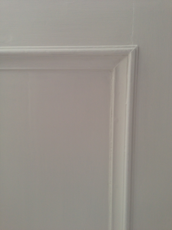 Wood panelling - finished