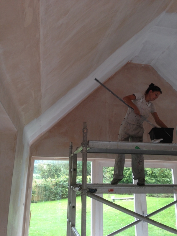 Mist coat to new plaster