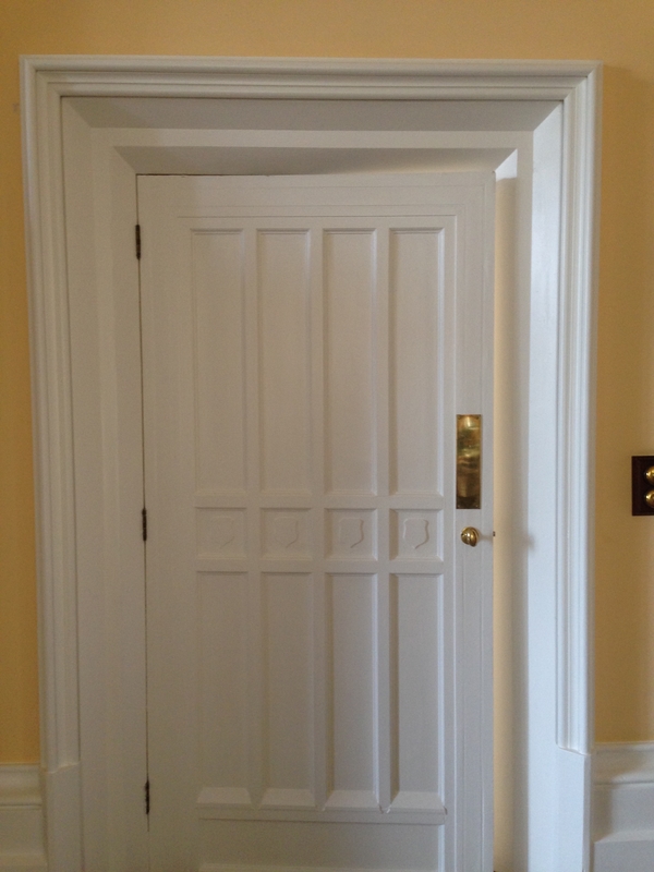 Finished internal door