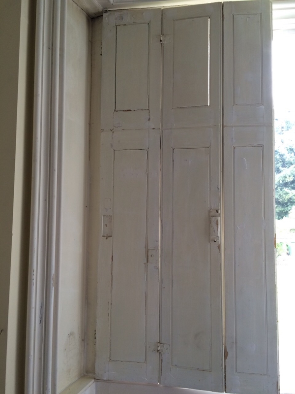 Interior shutter - before