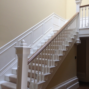 Completed staircase